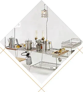 Kovový vonkajší úžitkový stojan