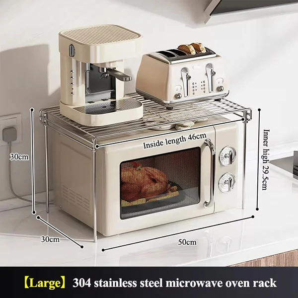 Microwave Oven Storage Rack