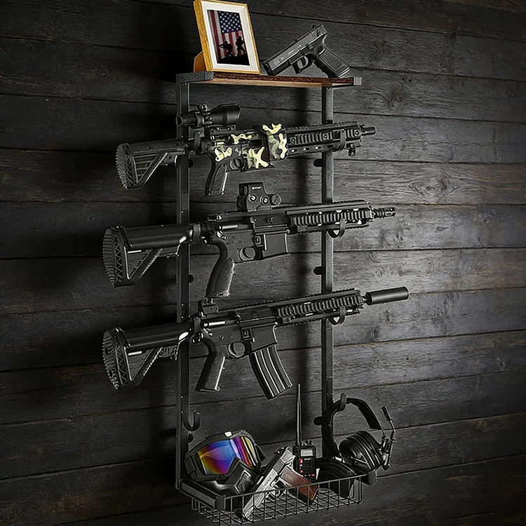 Wall Mounted Gun Rack